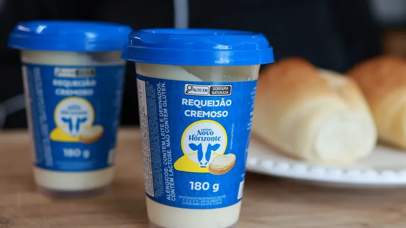 Requeijão Cremoso Novo Horizonte Copo de 180 g
